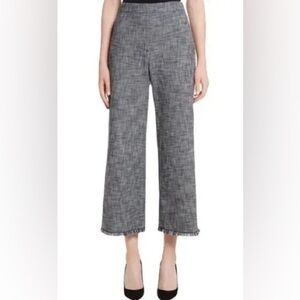 NWT Rebecca Taylor Tweed Slub Suiting Pants